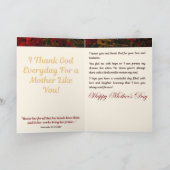 あなたは母が嬉しい（箴言31:31） カード (内部)