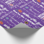 あなたは母の日第1お母さんのベストのお母さん ラッピングペーパー (角)