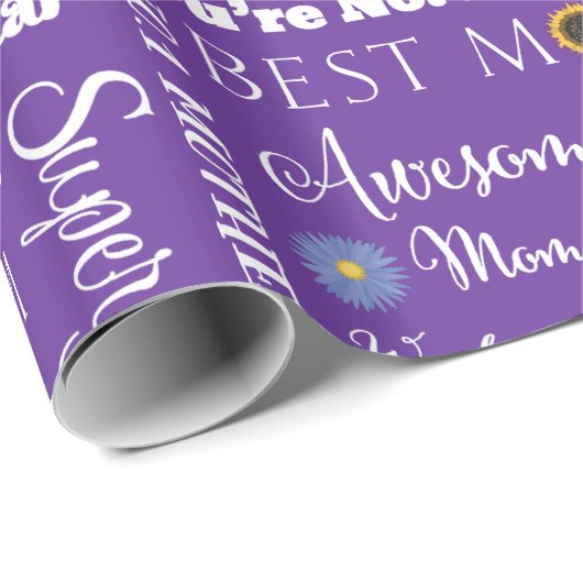 あなたは母の日第1お母さんのベストのお母さん ラッピングペーパー (ロールコーナー)