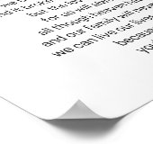 あなたは母親のためのより良い場所の記念詩で ポスター (角)