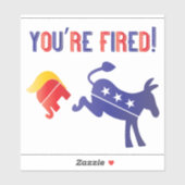 あなたは民主党がトランプを破った シール (シート)