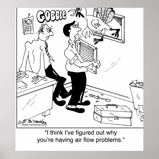 あなたは気流の問題が発生する理由 ポスター (正面)