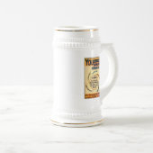 あなたは永遠にビールスタインを生きることができる ビールジョッキ (正面右)