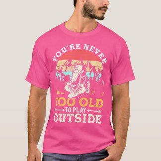 あなたは決して山の遊外に古い Tシャツ