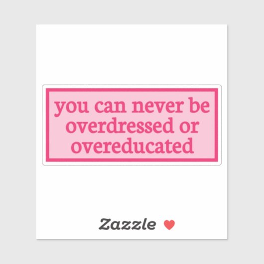 あなたは決して過服や過食を作ることができない – y2k シール (シート)