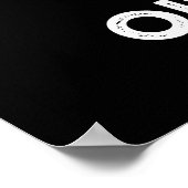 あなたは油イニーズおもしろいオリーブ油プンダークBG ポスター (角)