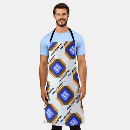 あなたは混乱させる…または半導体が壊れる エプロン (着用した状態)