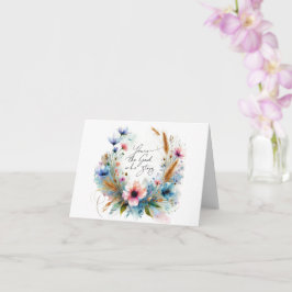 あなたは滞在する神、水の色フローラ カード