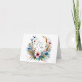 あなたは滞在する神、水の色フローラ カード (正面)