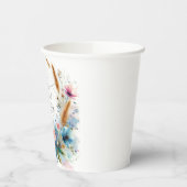 あなたは滞在する神、水の色フローラ 紙コップ (左)