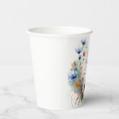 あなたは滞在する神、水の色フローラ 紙コップ (右)