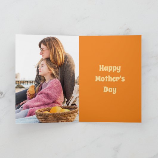 あなたは灯台のお母さん 母の日 パーソナライズされた カード (内部)