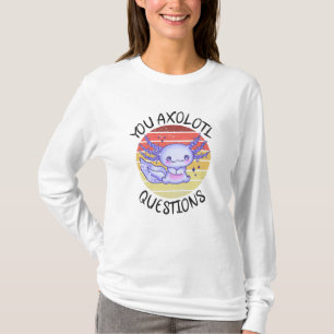 あなたは無愛想な質問をする Tシャツ