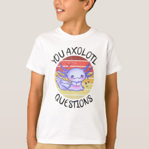 あなたは無愛想な質問をする Tシャツ