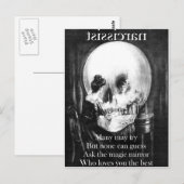 あなたは無駄だった ポストカード (正面/裏面)