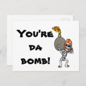 あなたは爆弾だ!ポストカード ポストカード (正面/裏面)