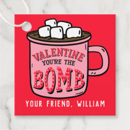 あなたは爆弾ホットココア爆弾バレンタイン フェイバータグ