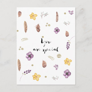 あなたは特別だ ポストカード