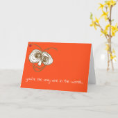 あなたは特別と私は言うおもしろカードクール カード (黄色い花)