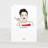 あなたは独身 | 私は既婚 | 私たちどちらも幸せじゃない カード (裏面)