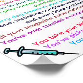 あなたは獣医を知もしってる… ポスター (角)