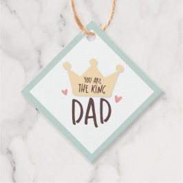 あなたは王パパ – 父の日 – 王冠 フェイバータグ