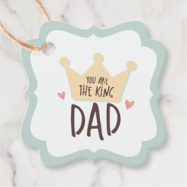 あなたは王パパ – 父の日 – 王冠 フェイバータグ
