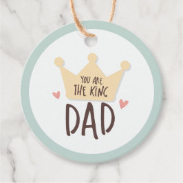 あなたは王パパ – 父の日 – 王冠 フェイバータグ