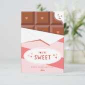 あなたは甘い教室バレンタインデーのカード 招待状 (スタンド正面)