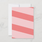 あなたは甘い教室バレンタインデーのカード 招待状 (裏面)