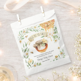 あなたは甘い蜂蜜Beeありがとう赤ちゃんシャワー フェイバーバッグ