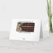 あなたは甘すぎるチョコレートキャンディバーカード シーズンカード (裏面)