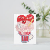 あなたは甘ヴィンテージレトロソーダカード ポストカード (スタンド正面)