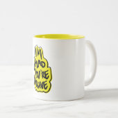 あなたは生きて嬉しい ツートーンマグカップ (正面右)