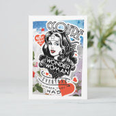 あなたは疑問に思誰もが望んだ アドバイスカード (スタンド正面)