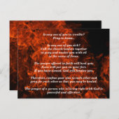 あなたは病気ですか。それなら、ヤコブの手紙5章13−16節を祈りなさい。 ポストカード (正面/裏面)