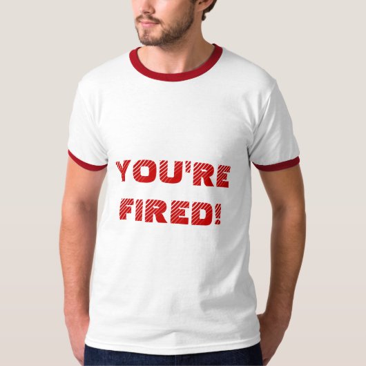 あなたは発射される! Tシャツ (正面)