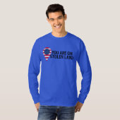 あなたは盗まれた土地にいます Tシャツ (正面フル)