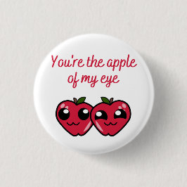 あなたは目のりんご 缶バッジ