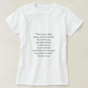 あなたは真実のローマ救ン人の10時9分の1になるでしょう。 Tシャツ