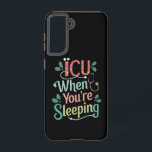 あなたは眠るICU時ICUナースクリスマス SAMSUNG GALAXY S21ケース<br><div class="desc">あなたは眠るICU時ICUナースクリスマス</div>