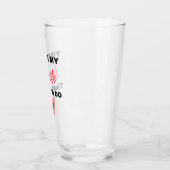 あなたは私お気に入りのの黒い仕事 タンブラーグラス (左)