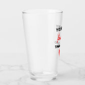 あなたは私お気に入りのの黒い仕事 タンブラーグラス (右)