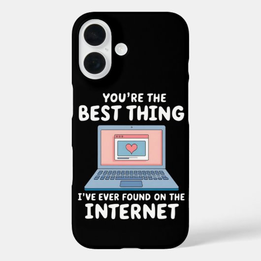 あなたは私がインターネットで見つけた最高の存在 Case-Mate iPhoneケース (裏面)