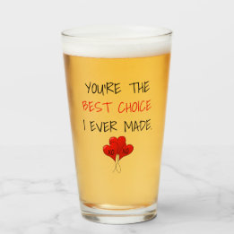 あなたは私がバ最高のンタインを作った選択 タンブラーグラス