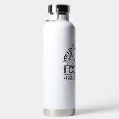 あなたは私が女子バレーボールをコーチする怖がらない ウォーターボトル (右面)