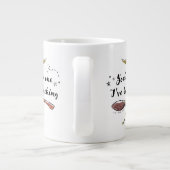 あなたは私が探していた ジャンボコーヒーマグカップ (裏面)