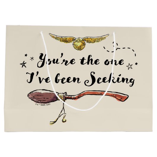 あなたは私が探していた ラージペーパーバッグ (裏面)