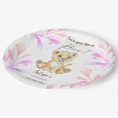 あなたは私が轟音を聞く最初の誕生日 ペーパープレート (アングル)