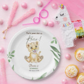 あなたは私が轟音を聞く最初の誕生日 ペーパープレート (パーティー)